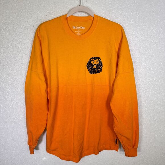 The Lion King Spirit Jersey Adult Small Ombre Orange Yellow Walt Disney World S - Picture 2 of 11